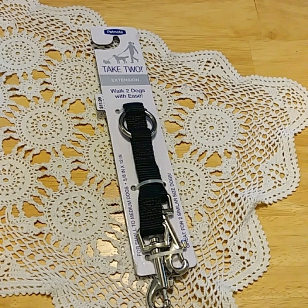 Dual Dog Leash, Petmate Take Two small to medium
